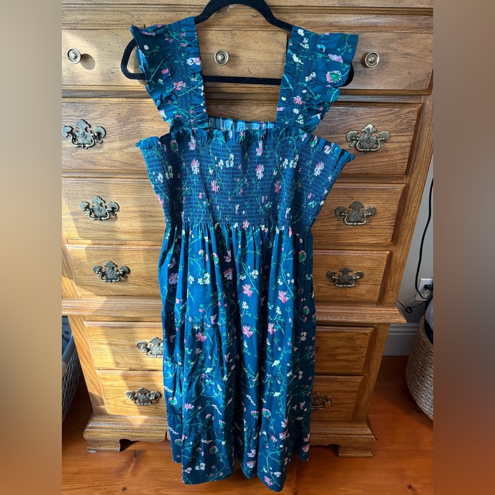 Hill House Blue Floral Dress